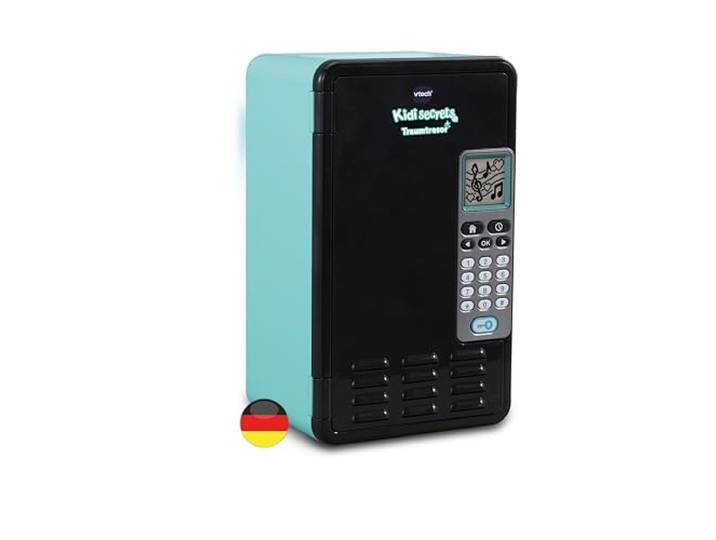 VTech Kidisecrets Traumtresor - Zahlencode Kindersafe mit 6 Spielen