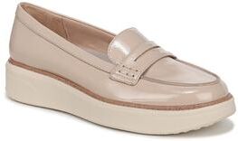 Wide Width Women's Chelsea Platform Flat by LifeStride in Tender Taupe (Size 7 W)