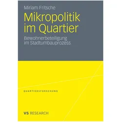 Mikropolitik im Quartier, Fachbücher von Miriam Fritsche