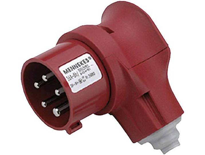MENNEKES 4 Mennekes 3980 1 stuk (S) aansluiting van elektrische elektrische kabel stekker - rechthoek