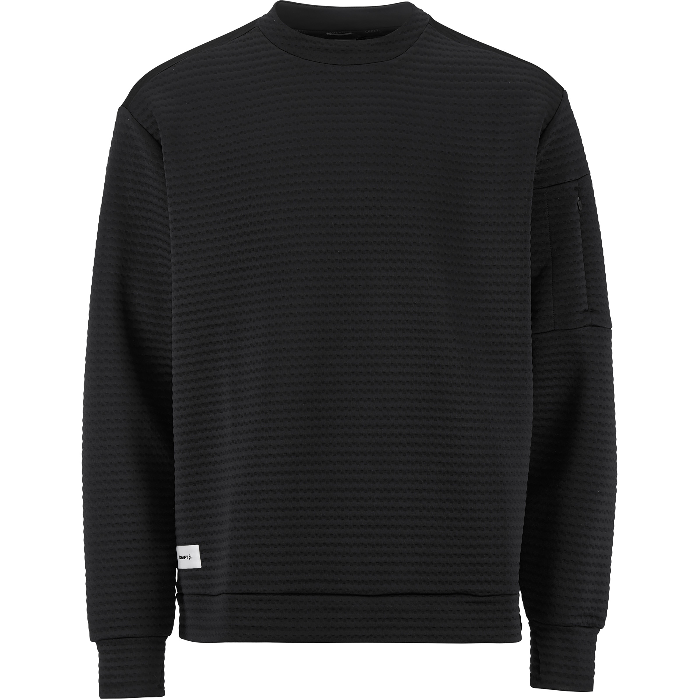 Craft Subz Structured Herren Pullover schwarz Größe XXL Lifestyle Elastisch
