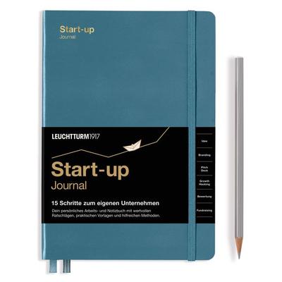 Start-Up Journal (Stone Blue), Gebundene Ausgabe von Tim (Autor) Jaudszims, Leuchtturm1917, 978-3-947701-17-9