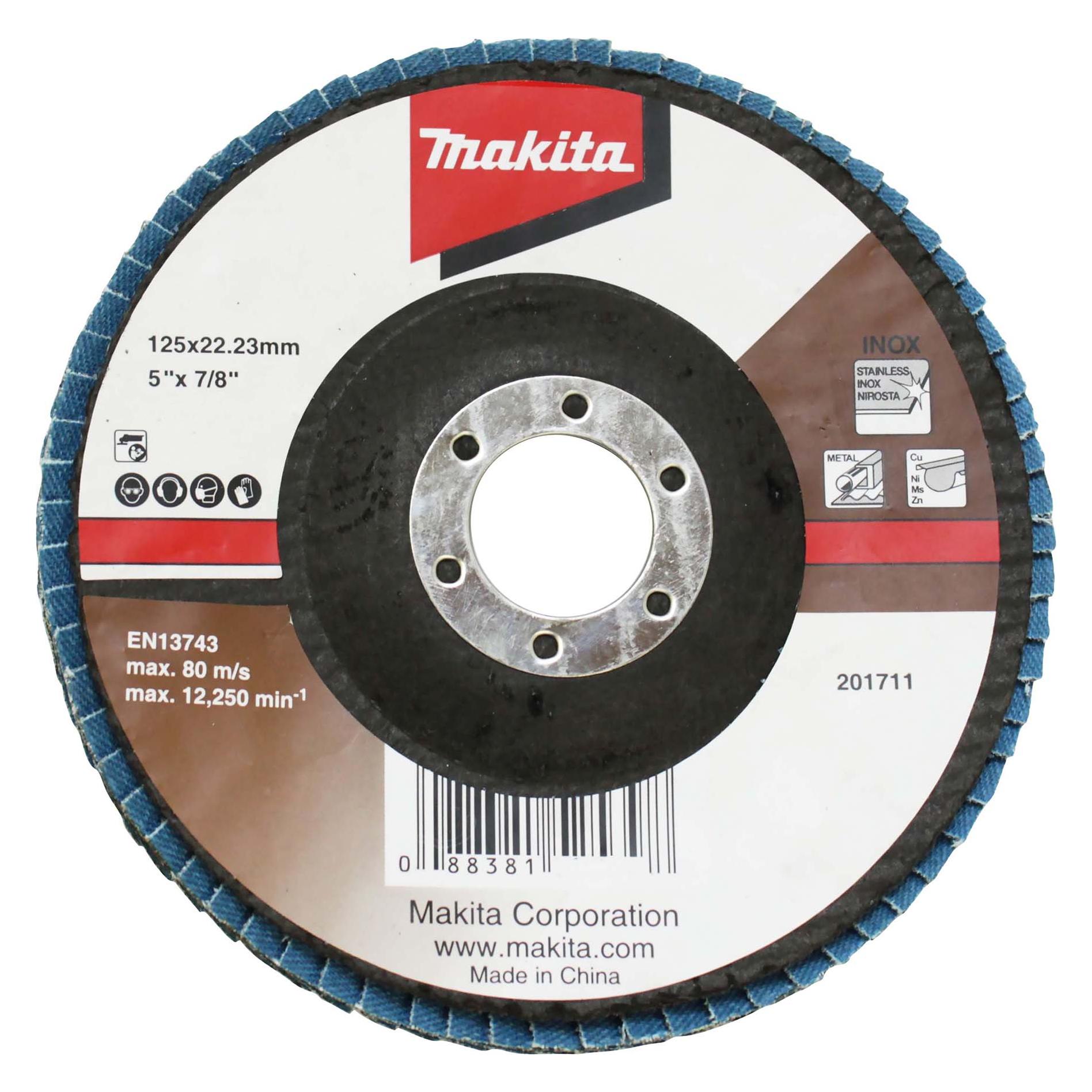 Makita Fächerschleifsch. 125mm Z80 (80, Z80) (D-63806)