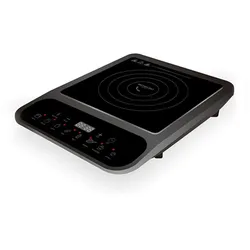 Induktionskochplatte 2000W - Einzelkochplatte mit 8 Stufen &