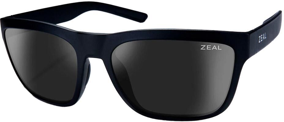 Zeal  - Kittredge Matte Black Ellume Polarized Dark Grey - Lunettes de soleil