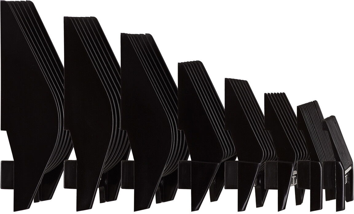 8 Piece Oster 8-piece clip-on comb set