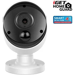 iGet HGNVK930CAM security camera Outdoor pixels Ceiling/wall (1920 x 1080 Pixels), Netzwerkkamera, Weiss