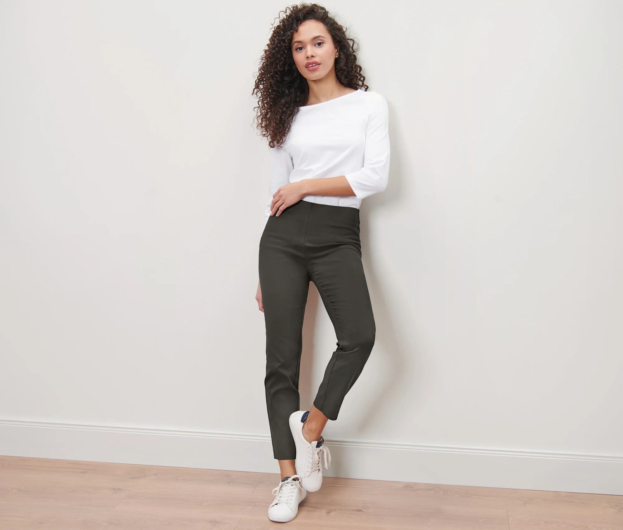 Tchibo - Stretchhose - Damen - Gr. 38 - anthrazit