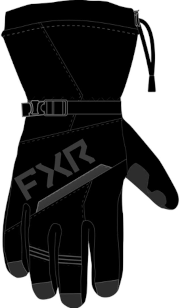 FXR CX Snowmobil Handschuhe 250812-1010-13