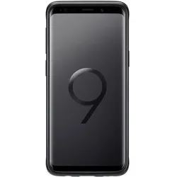 Samsung Protective Standing Cover (Samsung Galaxy S9+), Smartphone Hülle, Schwarz