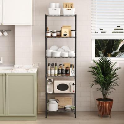 No Shelf Liners and Hooks for Kitchen