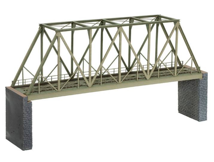 NOCH Modelleisenbahn-Brücke NOCH Kastenbrücke, mit Brückenköpfen und Laser-Cut