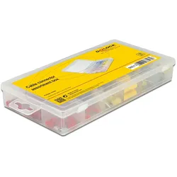 DELOCK Kabelverbinder Sortiment Box 170-teilig farbig