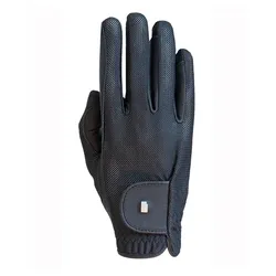 Roeckl ROECK-GRIP LITE Unisex Reithandschuh Sommer schwarz, Größe: 7