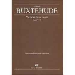 Membra Jesu nostri, Fachbücher von Dieterich Buxtehude