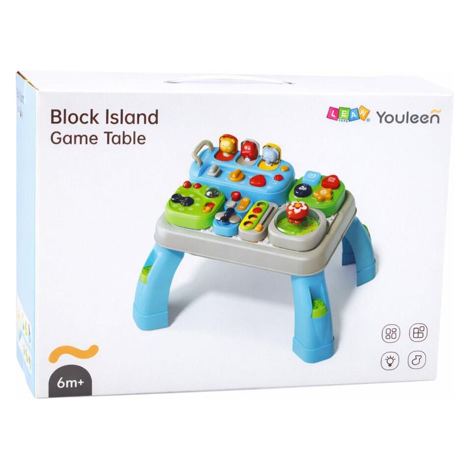 Lean Toys Interaktiver Lerntisch für Kleinkinder mit Klangmodulen (66853966)
