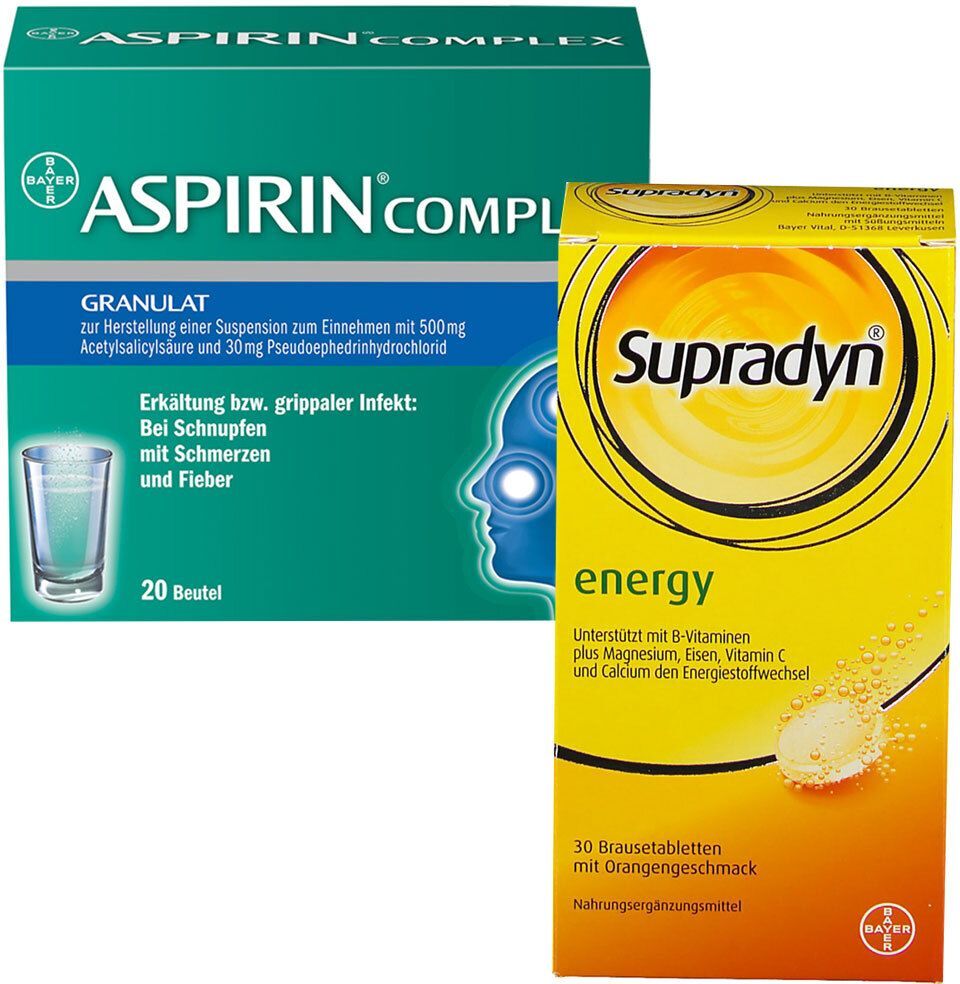 Aspirin Complex + Supradyn energy Set 1 St