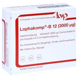 Lophakomp B12 3.000 μg 10X2 ml