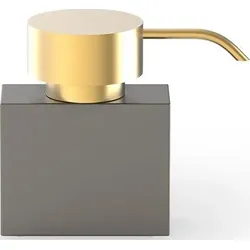 Century Seifenspender niedrig dunkles Metall matte - gold