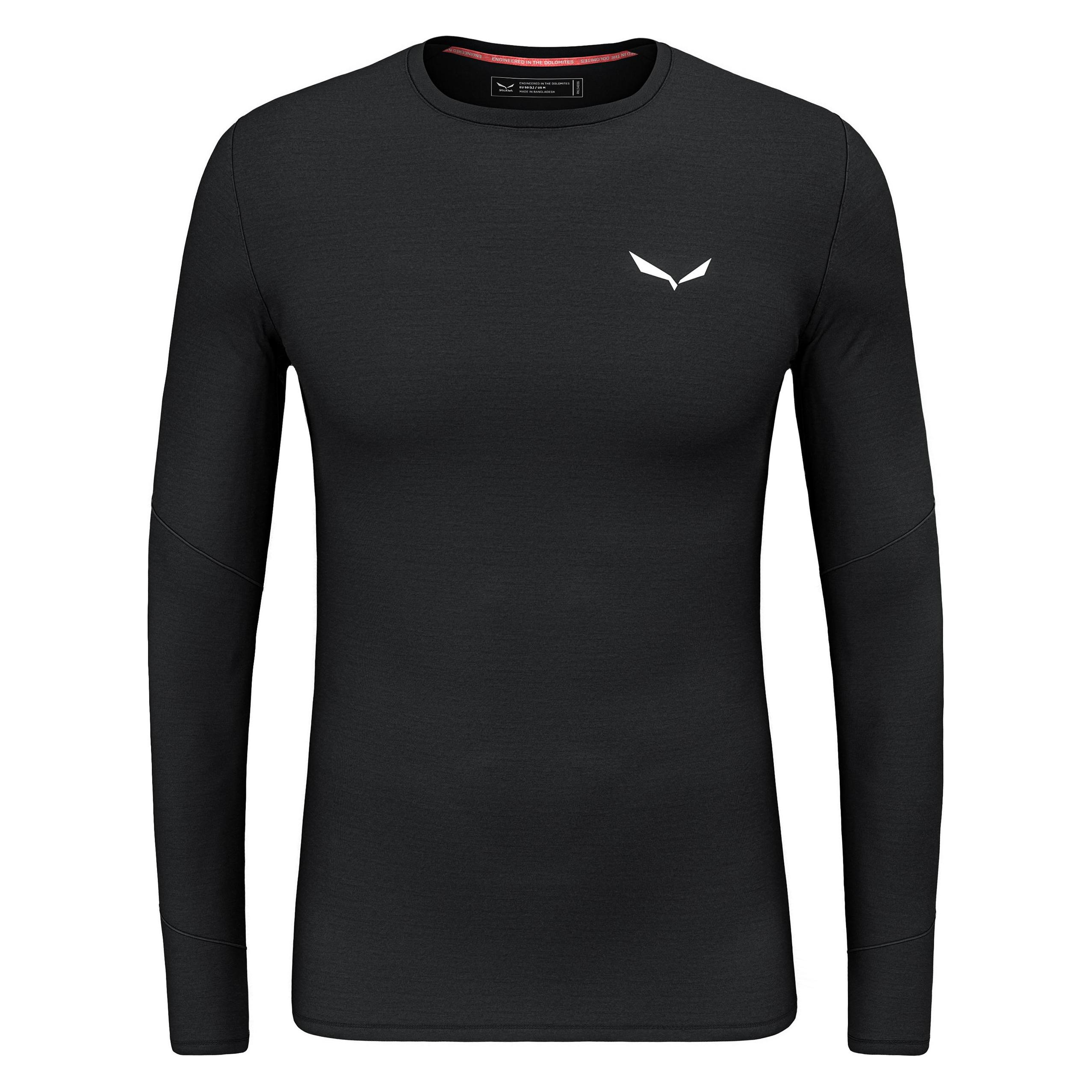 Salewa Cristallo Warm Alpine Merino Responsive Langarm Baselayer (46, S) (580025)