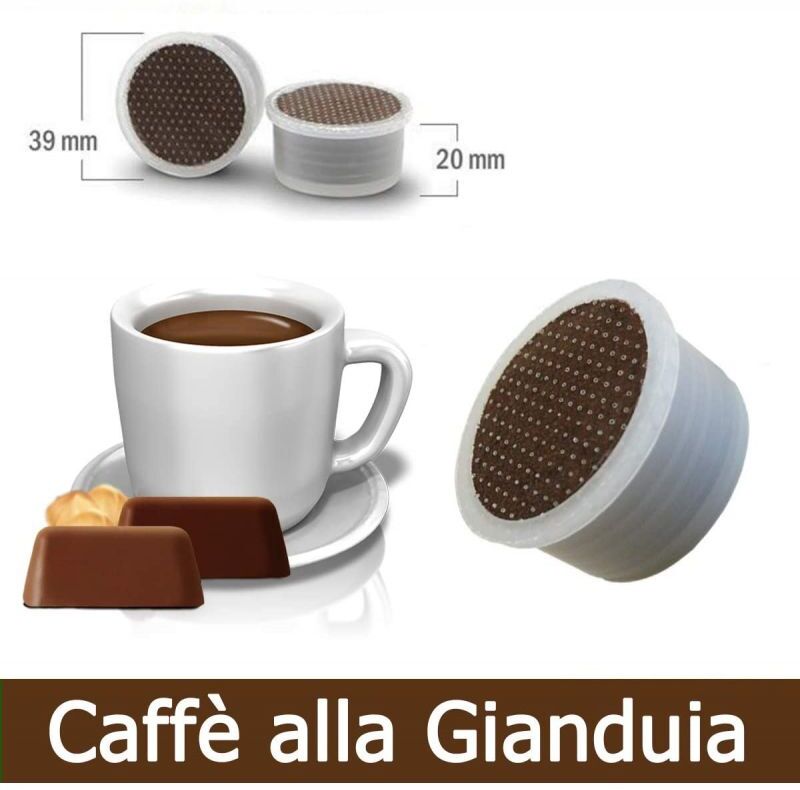 Caffè Kickkick 10 Capsule Caffè Gianduia Compatibili Lavazza Espresso Point
