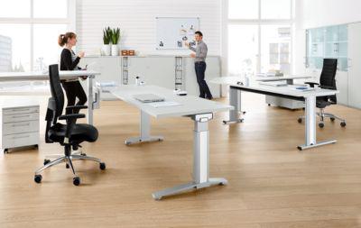 Schäfer Shop Pure Verkürzter Tischfuß PLANOVA BASIC, weiß