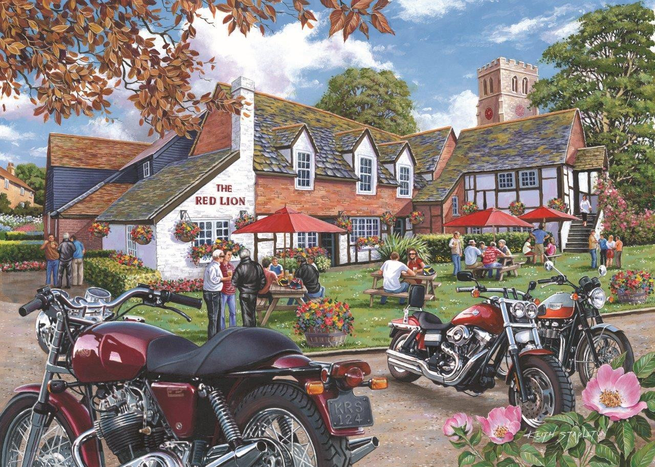 House of Puzzles Puzzel Easy Riders - 1000 stukjes