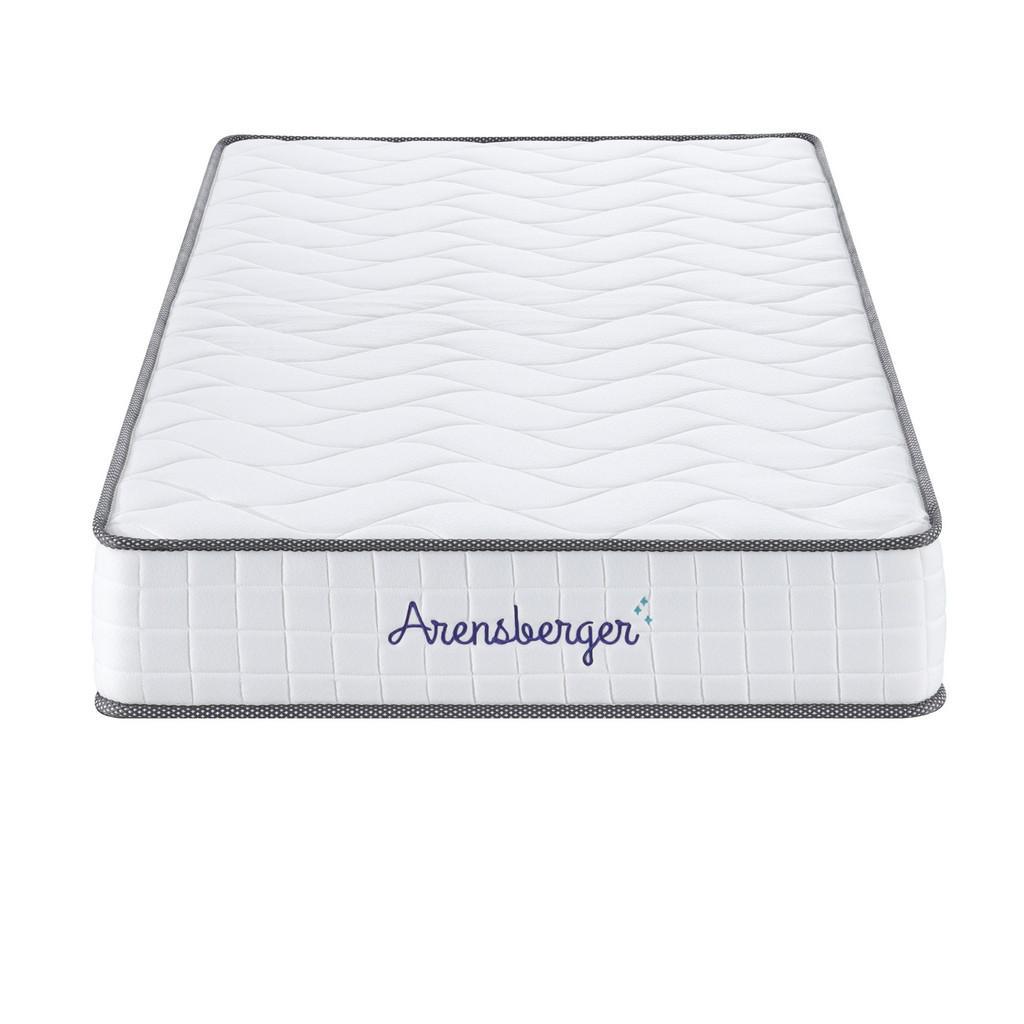 Arensberger Taschenfederkern, Weiß, Textil, H2 + H3, 140x200 cm, Schlafzimmer, Matratzen Shop, Matratzen, Taschenfederkernmatratzen