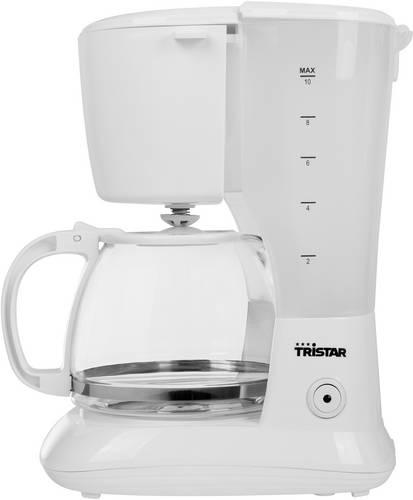 Tristar CM-1252 Kaffeemaschine Weiß Fassungsvermögen Tassen=10