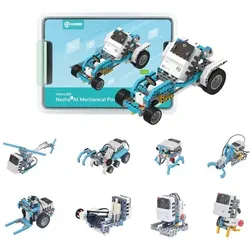 ELECFREAKS micro:bit Nezha Pro AI Mechanical Power Kit, 500+ Teile, 12 Module, ab 7 Jahren