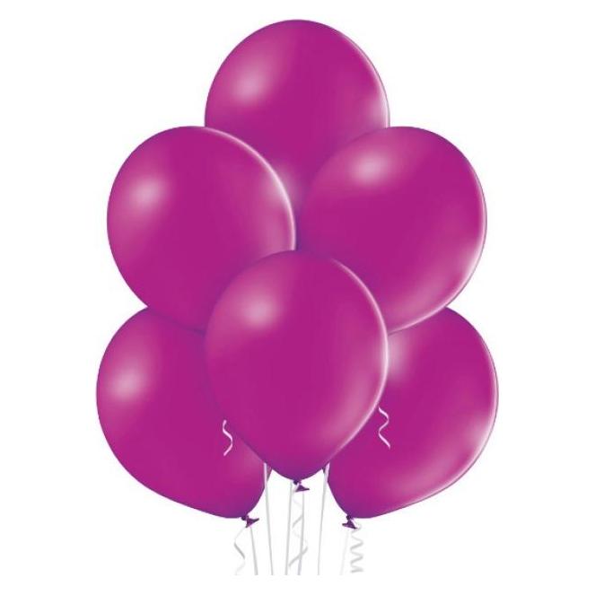 Belbal B105 Pastellfarbene Luftballons in Traubenviolett, 100 Stück (100x) (GP04-441/03)