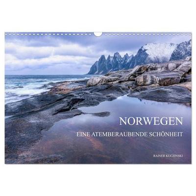 NORWEGEN - EINE ATEMBERAUBENDE SCHÖNHEIT (Wandkalender 2027 DIN A3 quer), CALVENDO Monatskalender