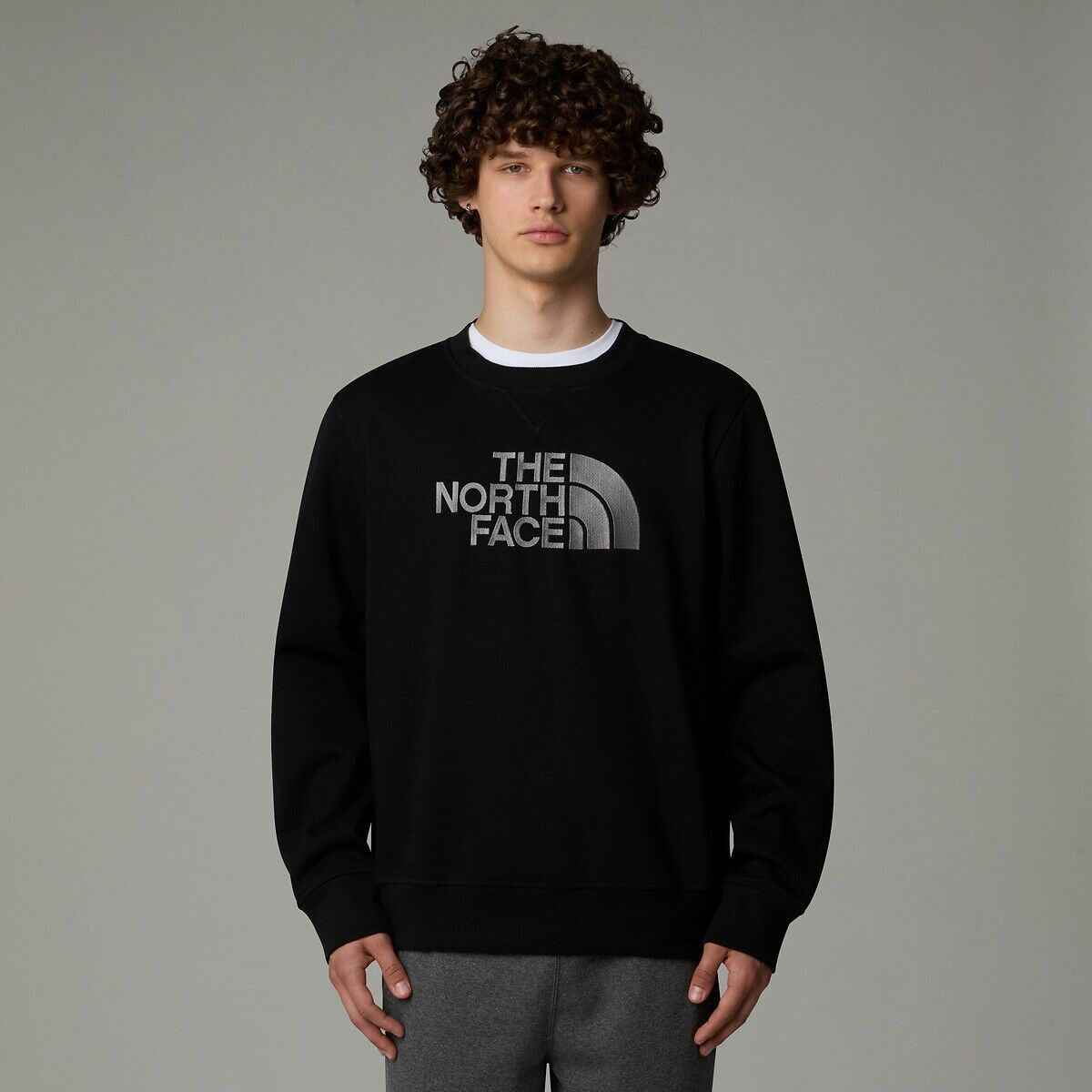 THE NORTH FACE Sweat col rond avec logo Drew Peak