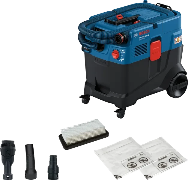 BOSCH Professional Industrie-Sauger elektrisch GAS 400 A, Düsenset, Filter 0.601.9M0.020