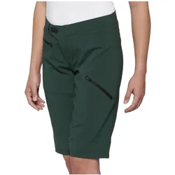 100%, Damen, Velohosen, Ridecamp Women Shorts (007) (S), Grün