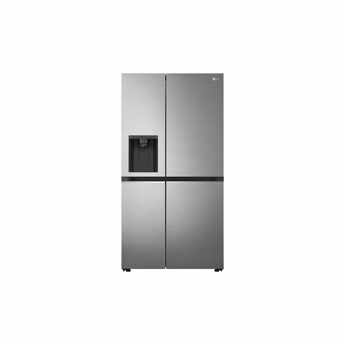 LG GSLV70PZTD, Freistehend, Amerikanische Tür, Metallisch, Silber, Tasten, Berührung, LED, Innen