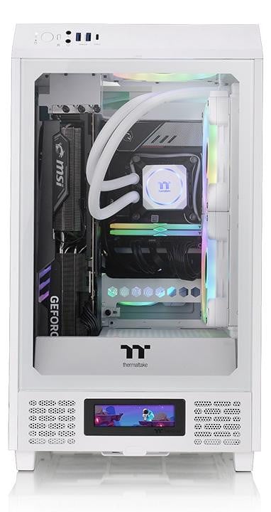 Thermaltake Snow The Tower 200 LCD-paneelset wit