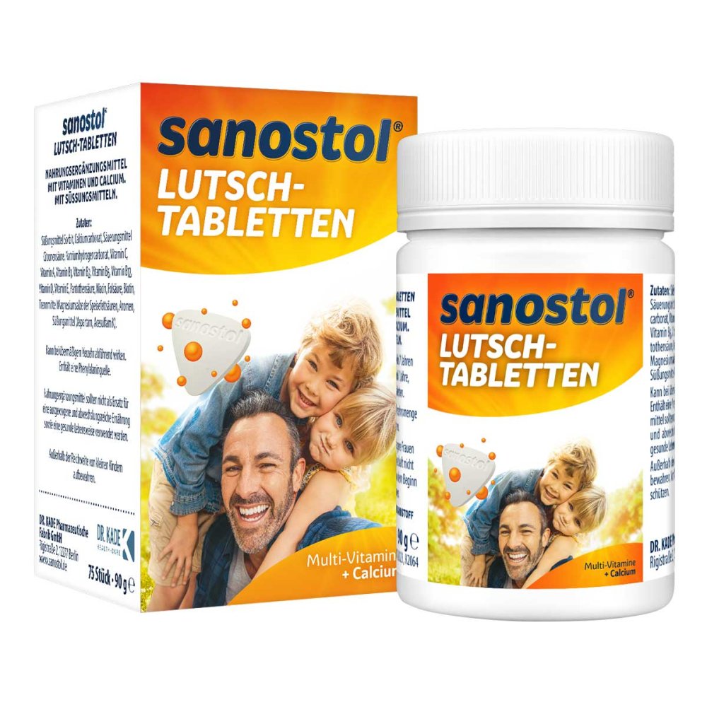 DR. KADE Pharmazeutische Fabrik GmbH Sanostol Lutschtabletten 02038314