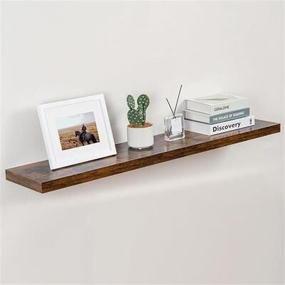 No "Floating Shelves 48 Inch Long - 9""D x 48""W x 1.5""H"