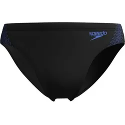 SPEEDO Badehose Mens Hyperboom Splice Brief, Größe 5 in Schwarz Schwarz