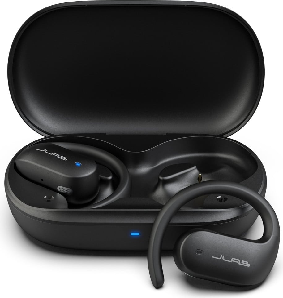 JLab JBuds Open Sport Draadloze In-Ear Oordopjes - Zwart
