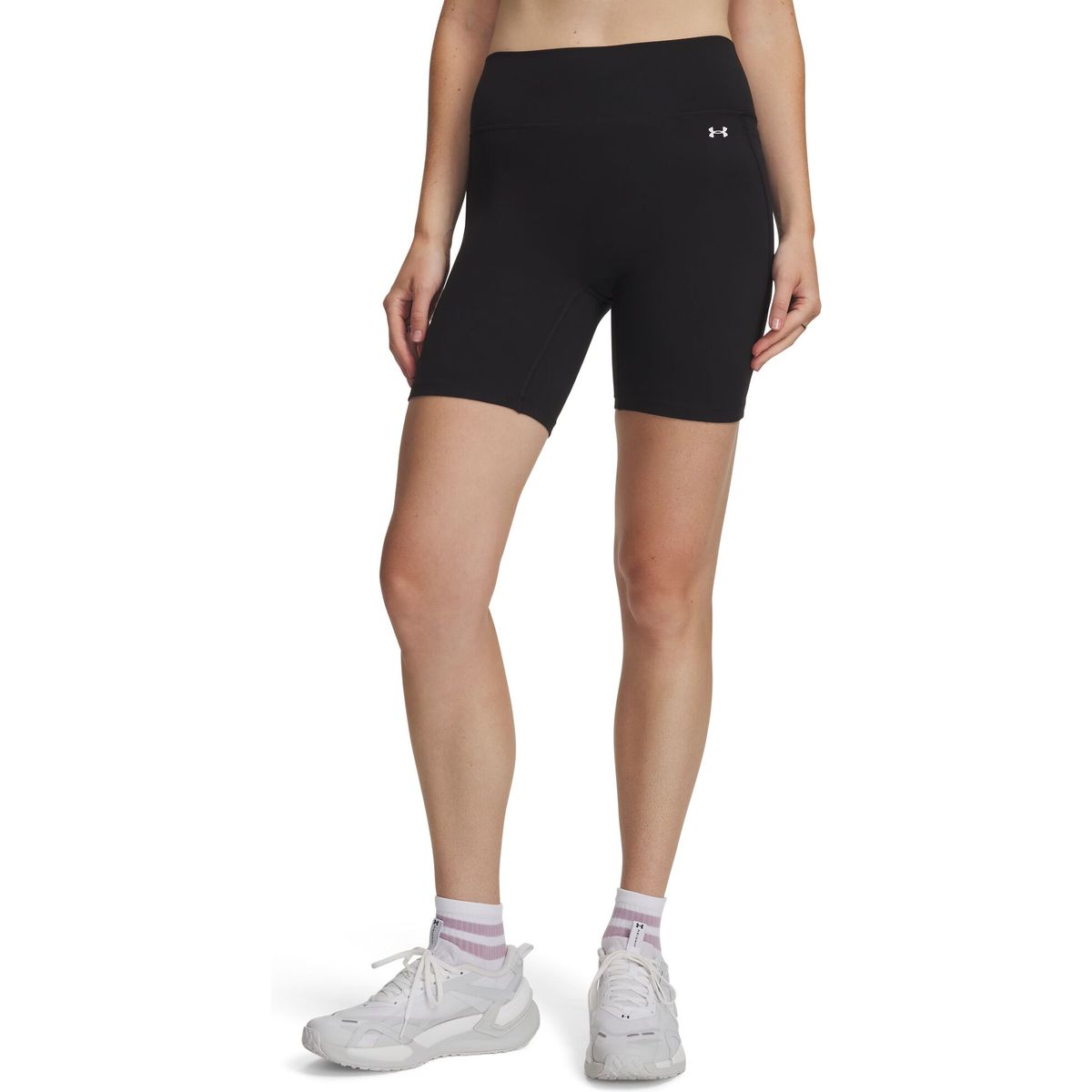 Under Armour Motion Bike Short black white (008) XXL 6013789-008-XXL