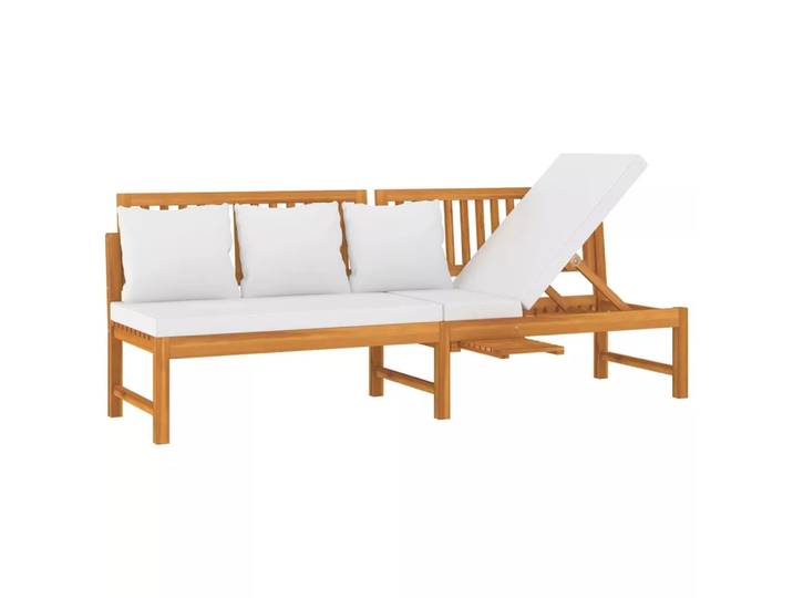 VidaXL - Tagesbett holz, One Size, Braun
