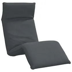 vidaXL Sonnenliege Klappbar Anthrazit 175x54x8,5 cm Oxford-Gewebe