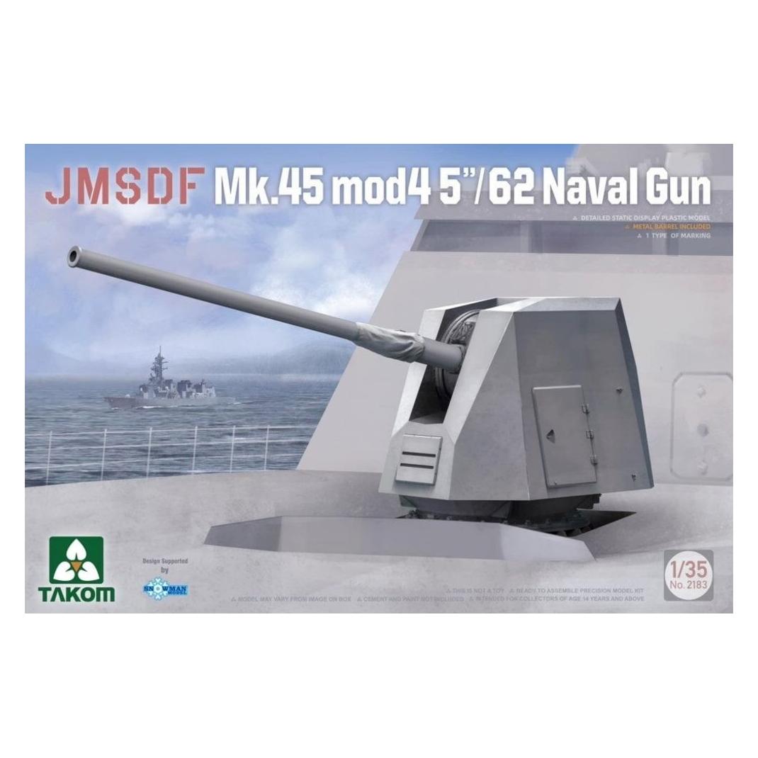 Takom JMSDF Mk.45 mod45"/62 (TAK2183)