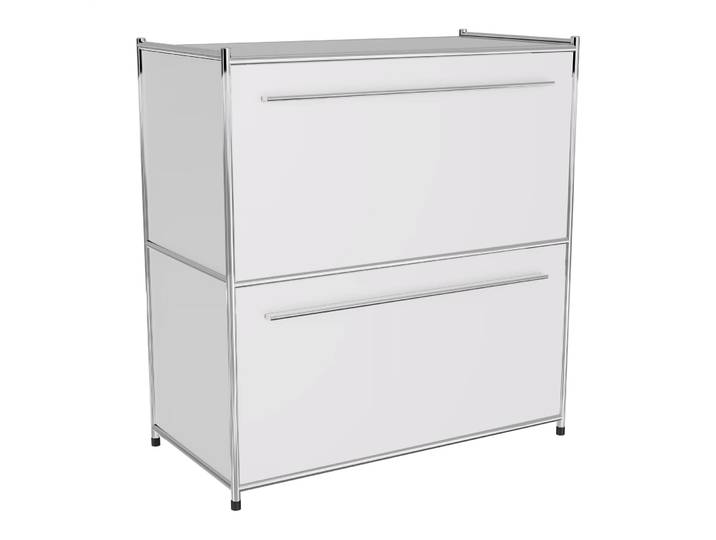 Cubo weiss Metall