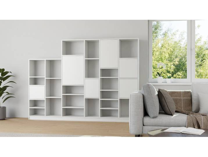Großer Pickawood Raumteiler Premium Dekore Weiß­grau