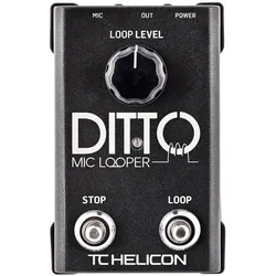 TC Helicon Dito Mic Looper Looper mikrofonowy (USB), Audio Interface, Schwarz