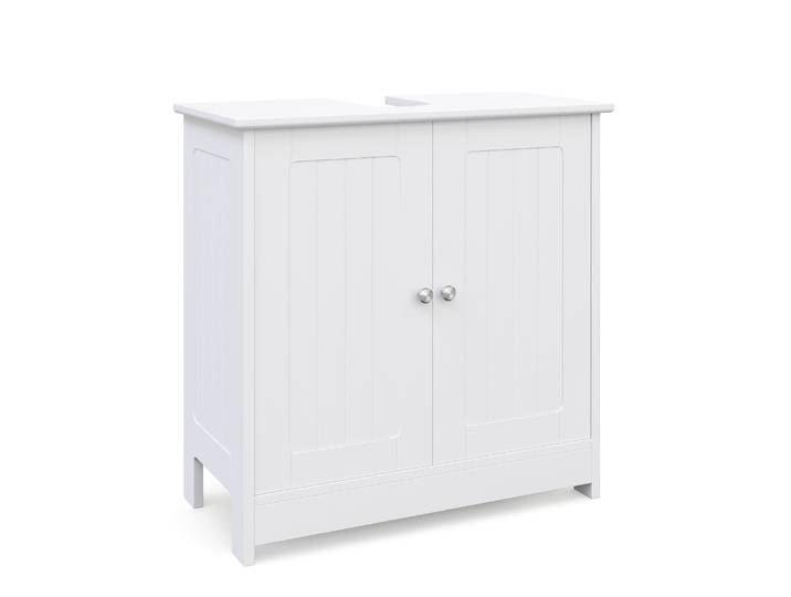 Waschbeckenunterschrank 60 x 29 x 60 cm weiss
