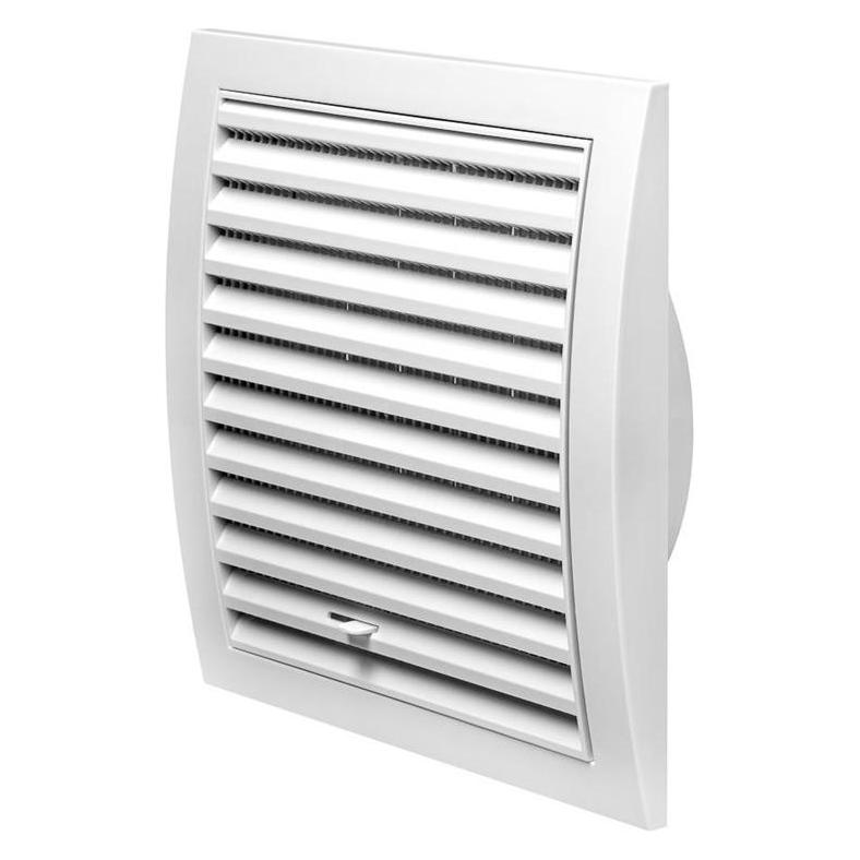 Europlast GRILLE ADJUSTABLE 190X190/D125, WHITE (00000029347)